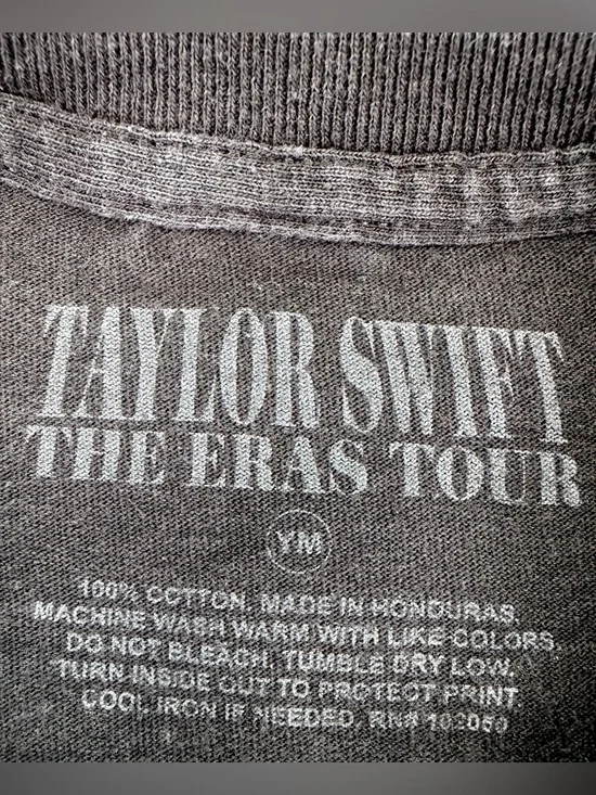 Taylor Swift The Eras Tour Concert Live Photo Stars Cotton Tee Shirt - Picture 6 of 10